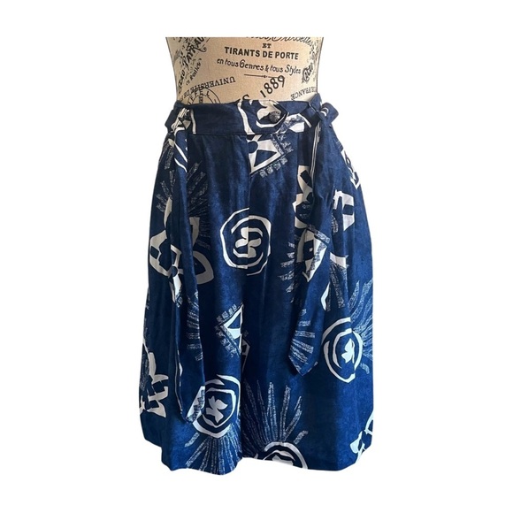 Vintage 1992 Matching Set by Conrad C. – Indigo Shirt + Shorts | Canada | Rayon - Picture 4 of 11